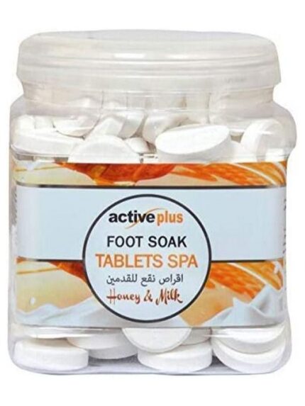 Active Plus Foot Soak Tablets Spa Honey & Milk - 1kg: Relax & Rejuvenate Your Feet