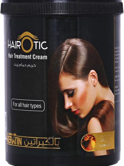 Hairotic Keratin & Gold Hair Mask: Shine, Strength & Repair