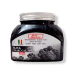 Skin doctor whitening scrub for face and body black charcoal