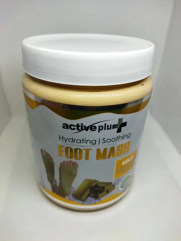 Gold Active Plus Hydrating & Soothing Foot Mask (1000mg) - Image 3