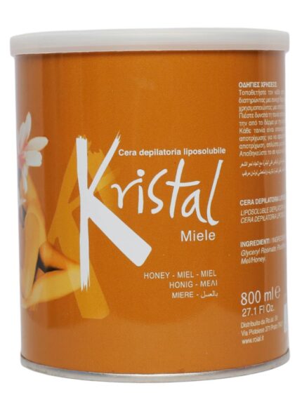 Kristal Miele Hair Removal Honey Wax - 800ml: Smooth, Long-Lasting Results