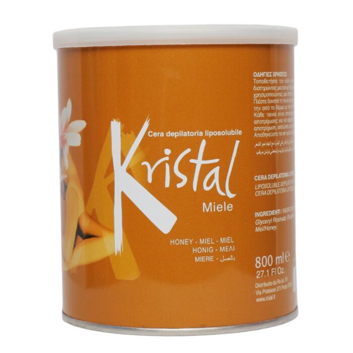 Kristal Miele Hair Removal Honey Wax - 800ml: Smooth, Long-Lasting Results - Image 1