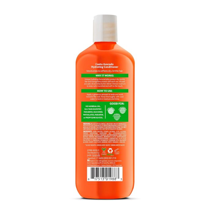 Cantu Avocado Conditioner for Dry Hair - 400ml - Image 2