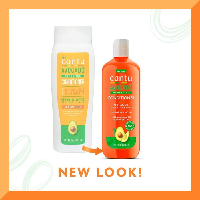 Cantu Avocado Conditioner for Dry Hair - 400ml - Image 9