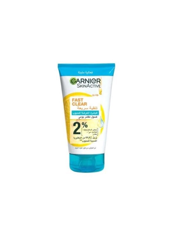 garnier skinactive fast clear scrub 50ml