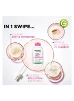 Garnier Micellar Cleansing Water Classic Clear: Gentle Makeup Remover (100ml) - Image 4