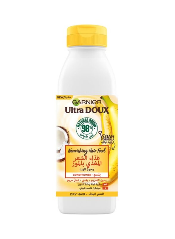 hair food nourishing banana ultra doux conditioner for dry hair 350ml