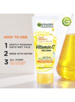 Garnier Vitamin C Lemon Face Serum - Brightening & Radiance Boosting 100ml - Image 7