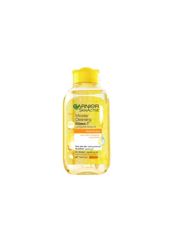 skin active micellar cleansing water vitamin c 100 ml