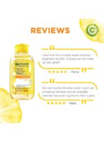 Garnier Vitamin C Micellar Cleansing Water for Radiant Skin - 100ml - Image 8