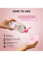 Garnier Skin Active Micellar Cleansing Water Clear - Gentle Makeup Remover & Cleanser (400ml) - Image 5