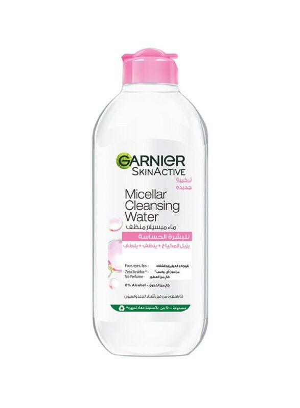 skinactive micellar cleansing water clear 400 ml