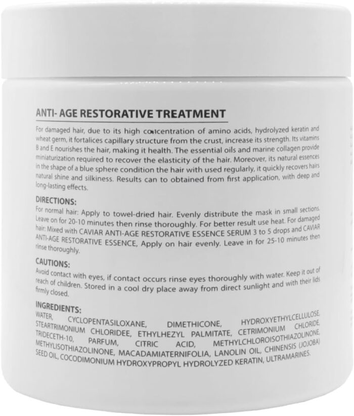 Caviar Hairplexx Hair Mask: 1000ml - Deep Hydration & Repair for Damaged Hair - Image 8